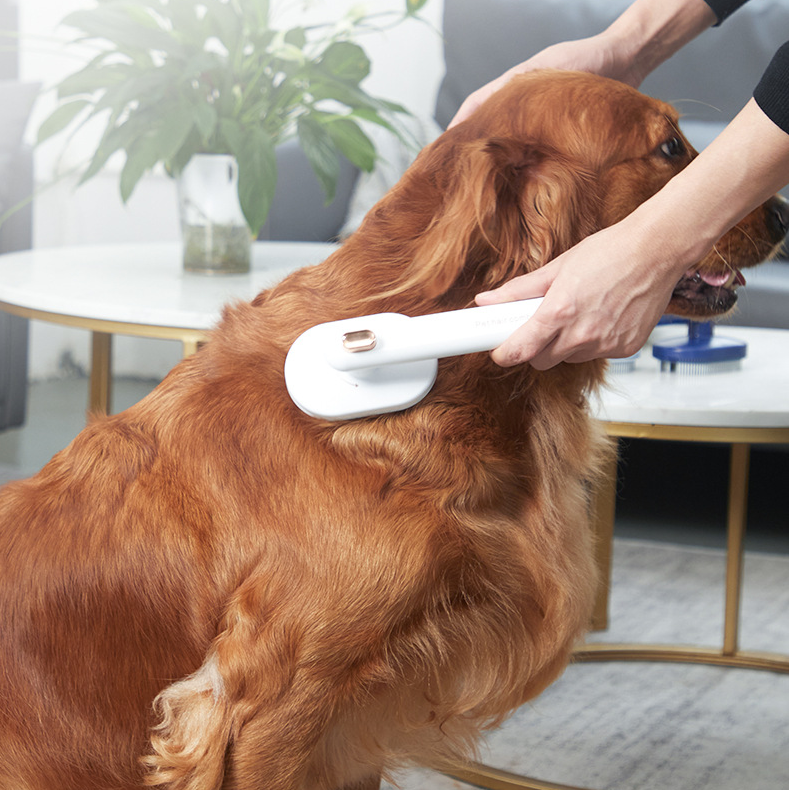 Pet Grooming Self-Cleaning Comb – For Cats & Dogs